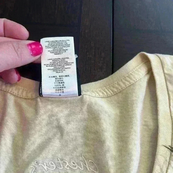 Ladies Harley Davidson Small T Shirt V Neck Chester’s HD Mesa AZ EUC - Picture 6 of 9